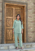 Women Shifli Cotton Casual Wear Co-Ord Set-VEENA