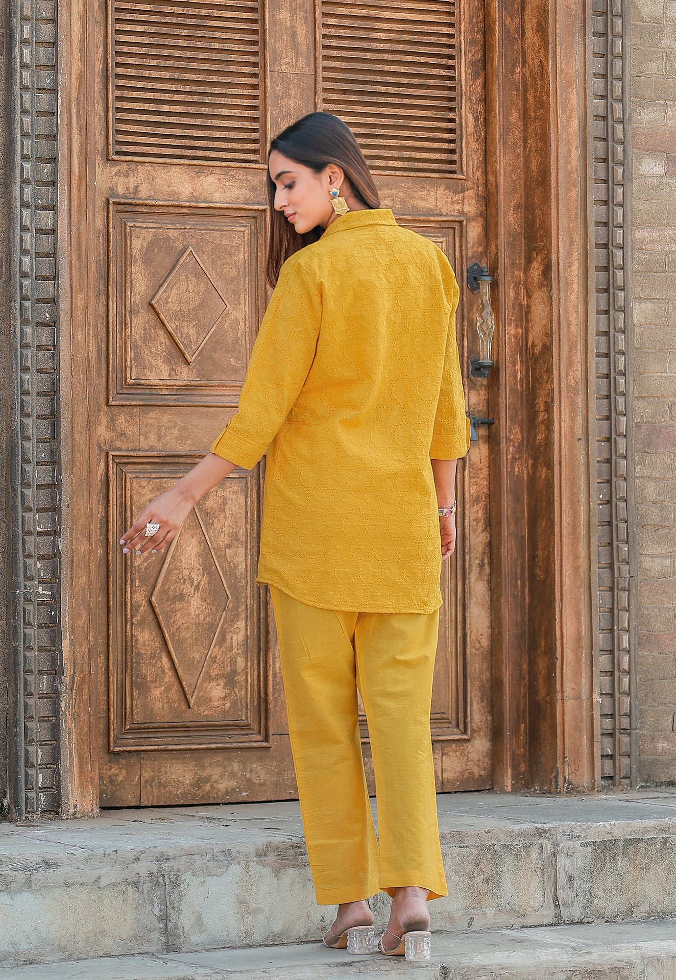 Women Shifli Cotton Casual Wear Co-Ord Set-VEENA