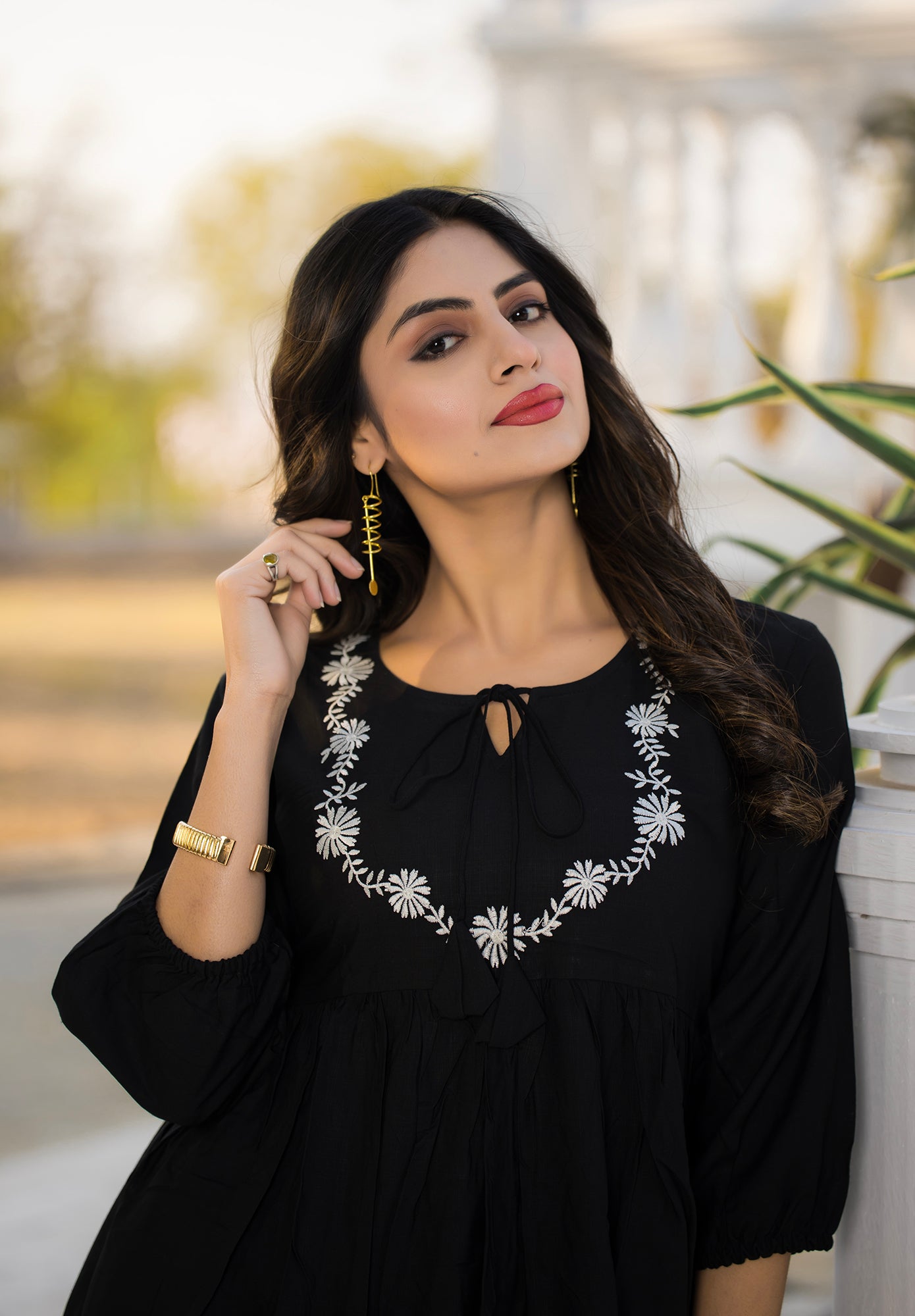 Women Rayon Comfortable and Stylish Kurta & Palazzo Set-ROZELLA