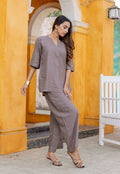 Women Rayon Fax Casual Style Co-Ord-OLIVIA