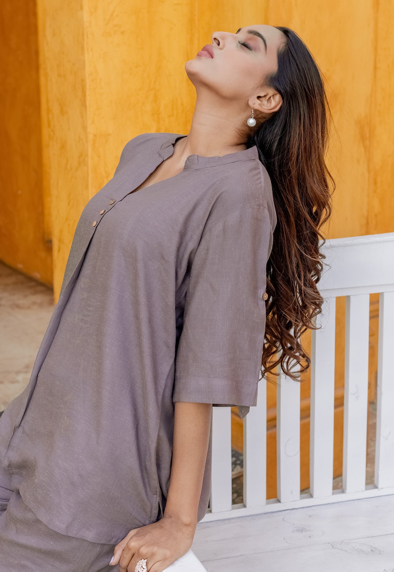 Women Rayon Fax Casual Style Co-Ord-OLIVIA