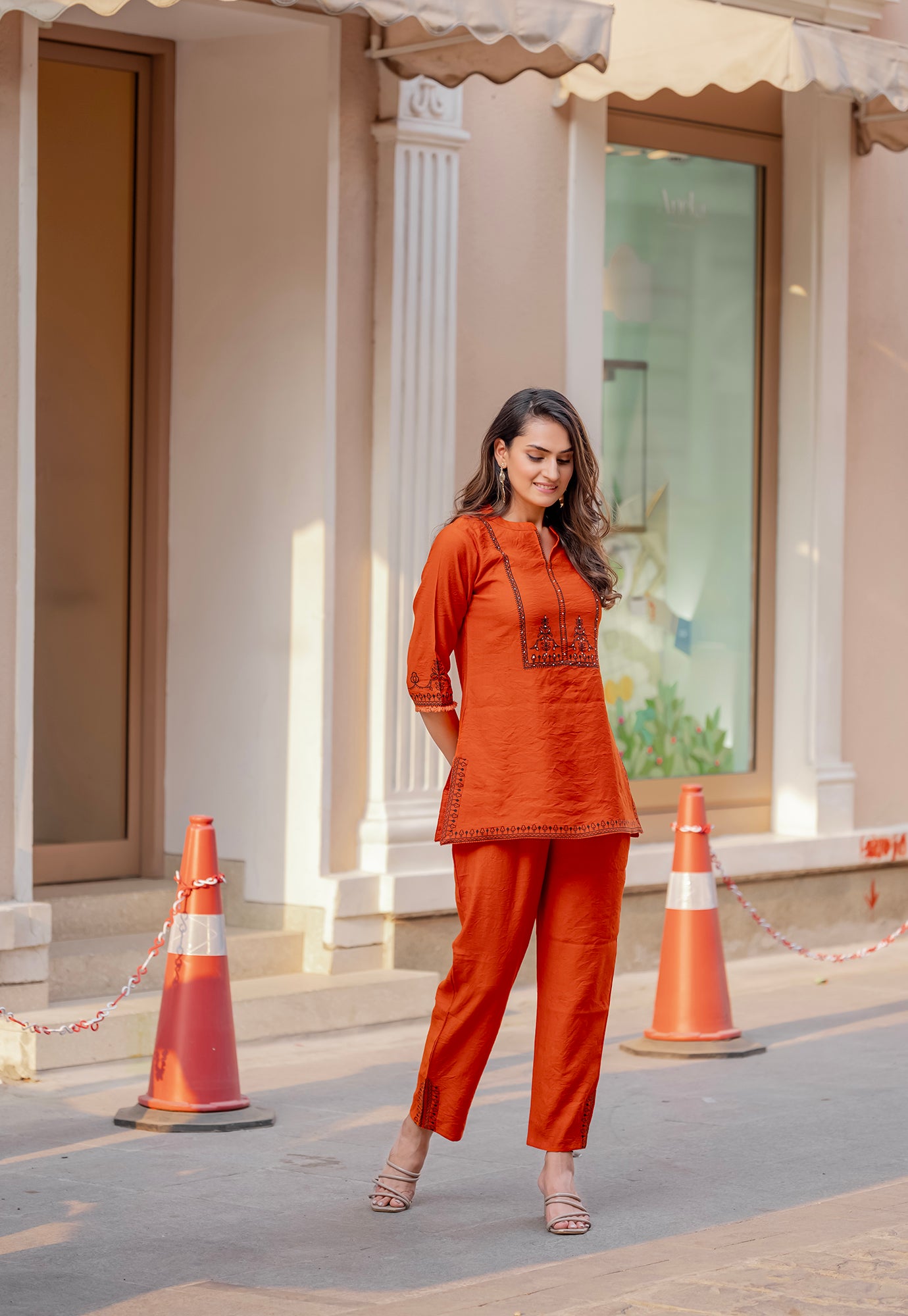 Top With Trousers Co-Ords-KORRA