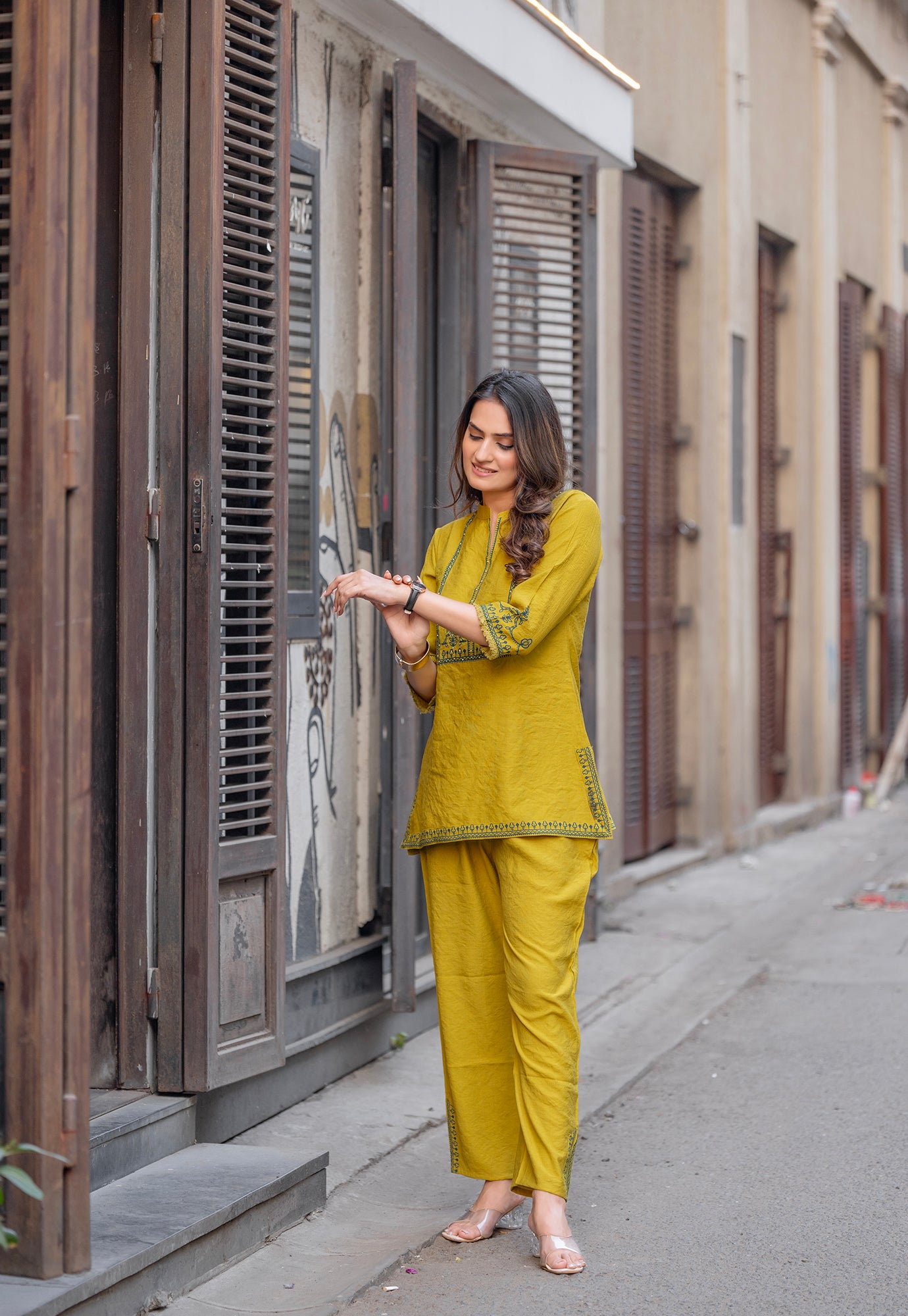 Top With Trousers Co-Ords-KORRA