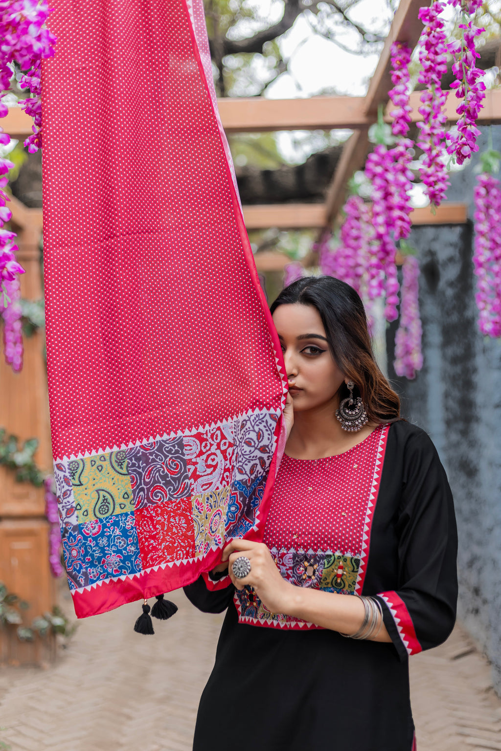 Women Modal Straight Kurta With Pant And Dupatta Suit Set-AMAYA